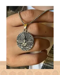 گردنبند سکه ای فروهر