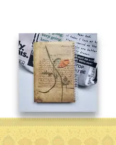 دفتر رقعی طرح نامه عاشقانه کد ۲۲۵ - طراحی 60 برگ