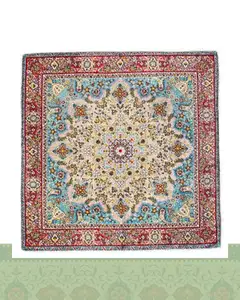 ترمه ابریشم 1*1 طرح کاشان