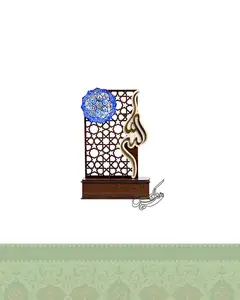 تندیس مینا کاری مذهبی الله