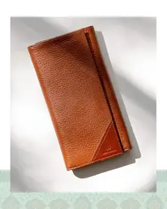 کیف پالتویی چرم زنانه مدل 97384 - عسلی - ONO