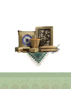 ست جهیزیه چوبی خاتم کاری