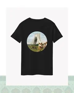تیشرت رویای آزادی ۴ - سفید-Oversized - S