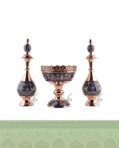 ست آجیل خوری و تنگ مس و پرداز