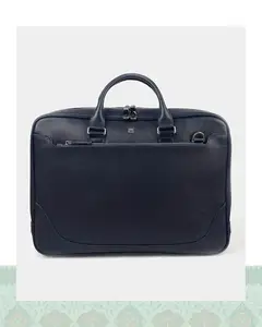 کیف اداری چرم مردانه مدل 42000153 - مشکی / ONO