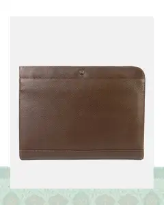 کیف کلاچ چرم مردانه مدل 42000183 - عسلی / ONO