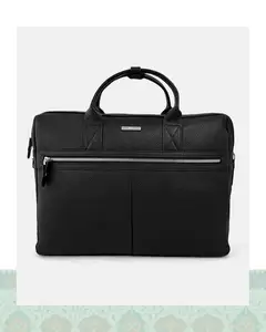 کیف اداری چرم مردانه مدل 43000175 - مشکی / ONO