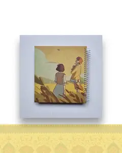 دفتر خشتی متوسط کد ۲۲۸ - خط دار 100 برگ