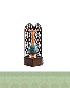 تندیس گلدان 16 فیروزه طرح معراج