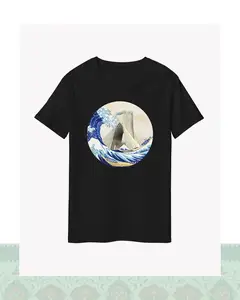 تیشرت رویای آزادی ۶ - سفید-Oversized - S