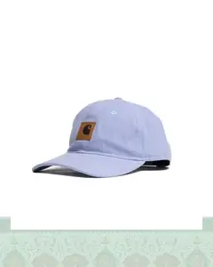 کلاه بیسبالی کتان Dad’s cap اورجینال چرم دوزی carhartt - بنفش