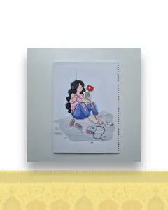 دفتر آ۴/ آلبوم ۱۸*۱۳ کد ۸۴ - خط دار 100 برگ