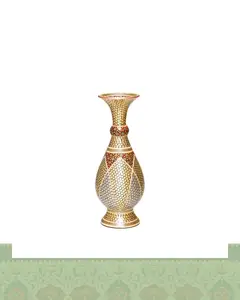 گلدان تمام خاتم نفیس - 20 گره