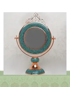 آینه فیروزه کوبی - گرد کوچک