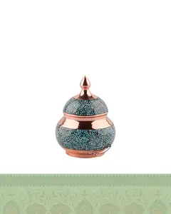 قندان کوچک فیروزه کوبی سایز 13
