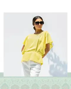 شومیز یاس - زرد - SIZE 3