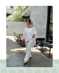شلوار مانا - سفید - SIZE 2
