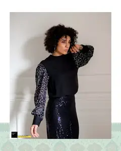 شومیز Ellen - مشکی - SIZE 1