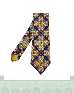 کراوات مردانه طرح کاشی کاری