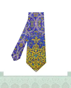 کراوات مردانه طرح کاشی کاری سنتی 1