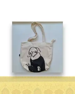 کیف دوشی مخمل طرح دخترانه کد ۱۱۹