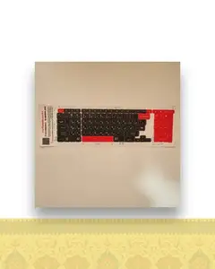 استیکر کیبورد مشکی قرمز کد 067p