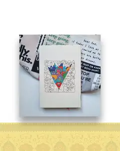دفتر رقعی دوختی طرح چراغ قوه کد ۲۲۹
