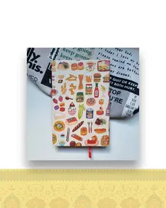 دفتر رقعی دوختی طرح خوشمزه جات کد ۲۳۵
