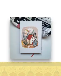 دفتر رقعی دوختی طرح خانه جنگلی کد ۲۴۵