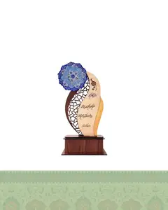 تندیس هدیه مذهبی میناکاری طرح ستایش