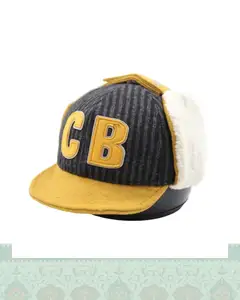 کلاه فوتر راه راه گوشی دار CB