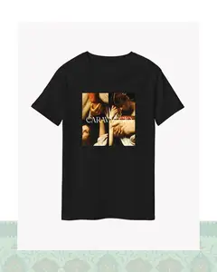 تیشرت کاراواجو Caravaggio – The Entombment of Christ - سفید-Oversized - S