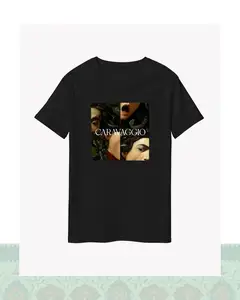 تیشرت کاراواجو Caravaggio – Medusa - مشکی-Basic - S