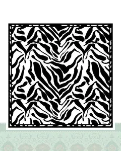 دستمال سر و گردن طرح زبرا - 50x50 سانتیمترمربع