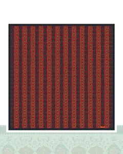 دستمال سر و گردن طرح گلیم - 50x50 سانتیمترمربع