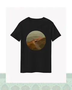 تیشرت طرح فیلم طعم گیلاس عباس کیارستمی - مشکی-Oversized - S