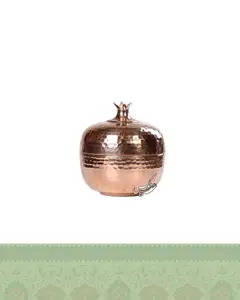 قندان مسی مدل انار