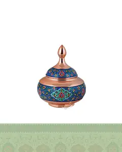 قندان مس و پرداز بزرگ بزرگ