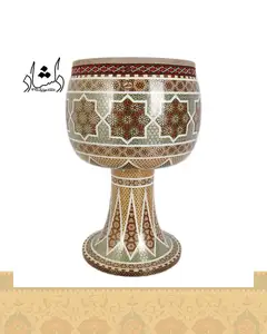 تنبک حلمی مدل خاتم کاری