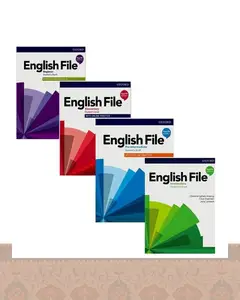کتاب انگلیش فایل ویرایش چهارم English File fourth Edition مجموعه 4 جلدی