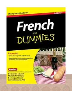 کتاب فرانسوی  فرنچ فور دامیز ویرایش دوم French For Dummies 2nd Edition