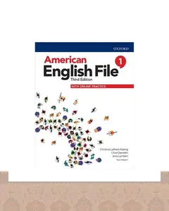 کتاب امریکن انگلیش فایل 1 ويرايش سوم American English File 3rd Edition