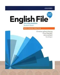 كتاب انگلیش فایل پری اینترمدیت ویرایش چهارم English File Pre intermediate 4th