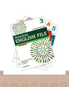 پکیج 3 جلد آخر کتابهای امریکن انگلیش فایل ویرایش دوم American English File 2nd Edition رحلی