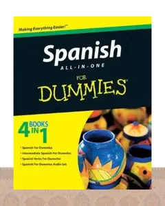کتاب اسپنیش ال این وان فور دامیز  Spanish All in One For Dummies