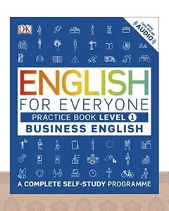 کتاب انگلیش فور اوری وان بیزینس انگلیش English for Everyone Business English Practice Book Level 1