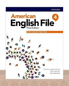 کتاب امریکن انگلیش فایل 4 ويرايش سوم American English File 3rd Edition