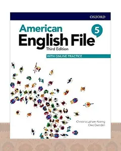 کتاب امریکن انگلیش فایل 5 ويرايش سوم American English File 3rd Edition