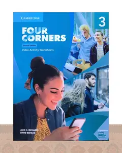 کتاب فیلم فور کرنرز ویرایش دوم Four Corners 3 Video Activity book 2nd Edition