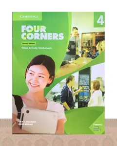 کتاب فیلم فور کرنرز ویرایش دوم Four Corners 4 Video Activity book 2nd Edition